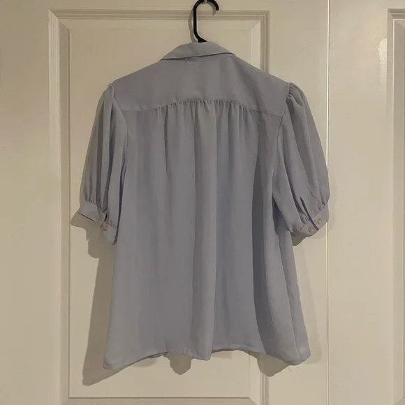 ♻️5/$8 Recycled Mervyns for her light blue blouse - Picture 2 of 3